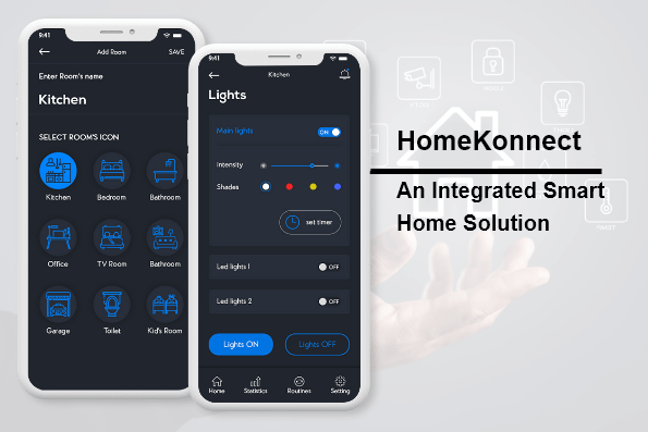 HomeKonnect - An Integrated Smart Home Solution